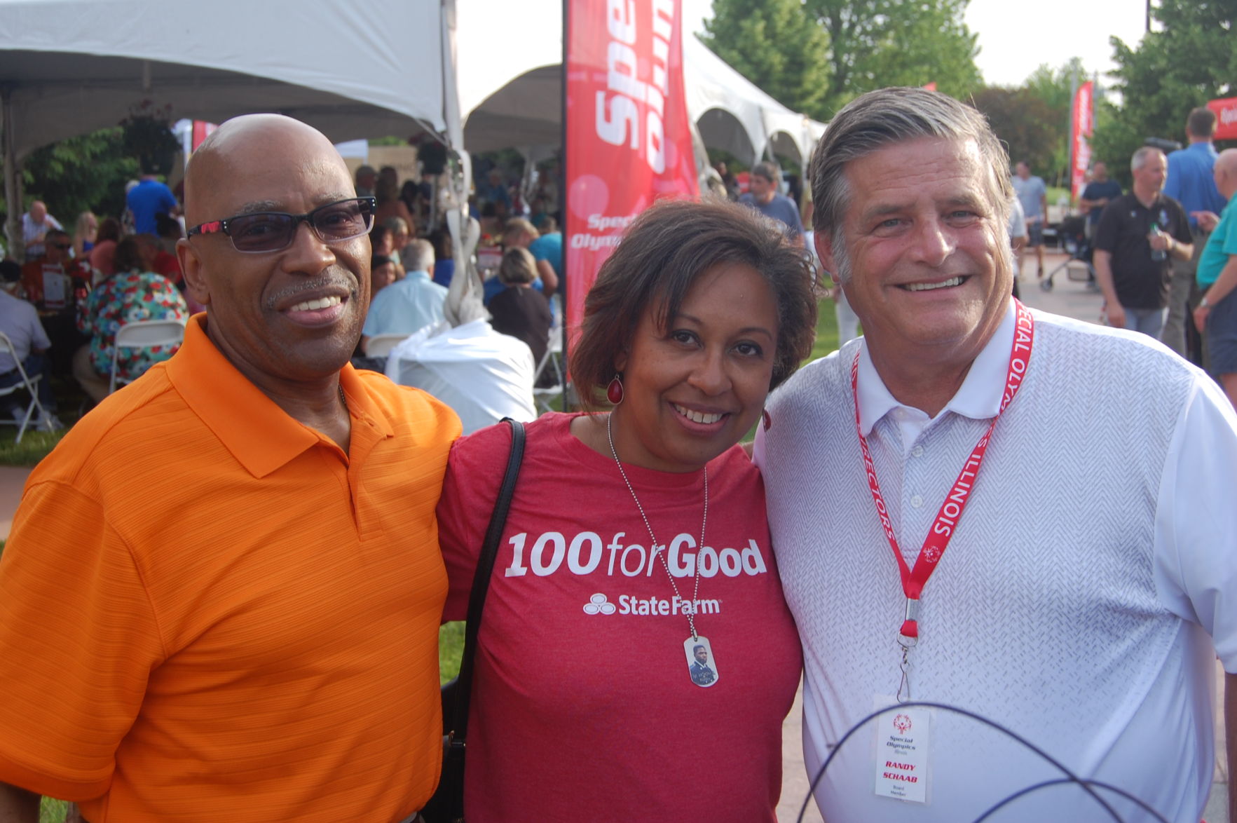 Jerome and Frances Maddox, Randy Schaab